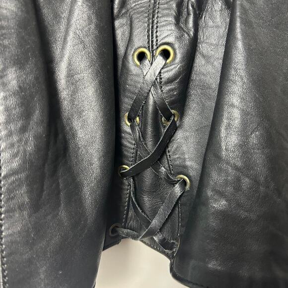 Wild ride insulated leather jacket size 14 - Picture 7 of 8